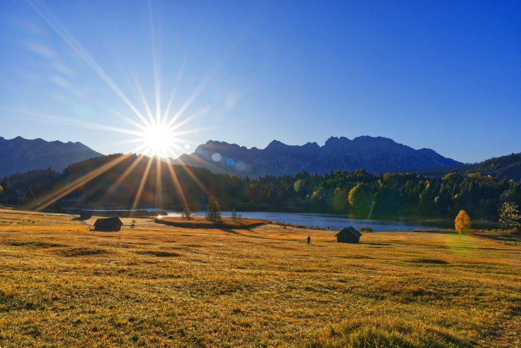 Sonnenaufgang Geroldsee