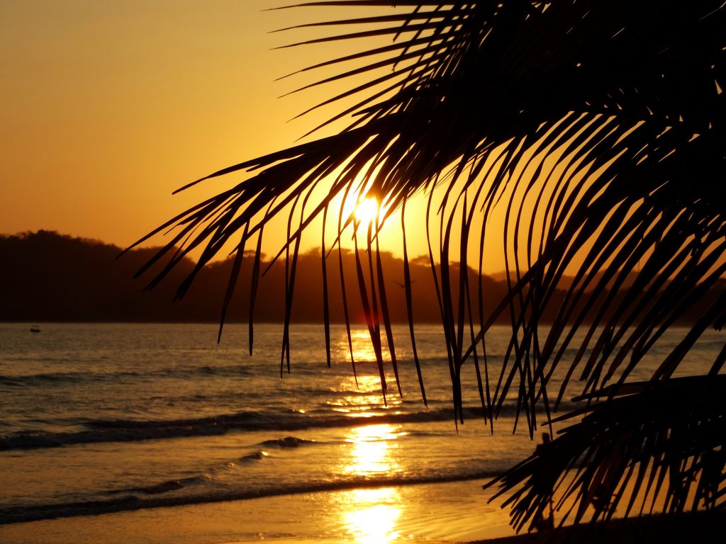 Sonnenuntergang Samara beach - Costa Rica