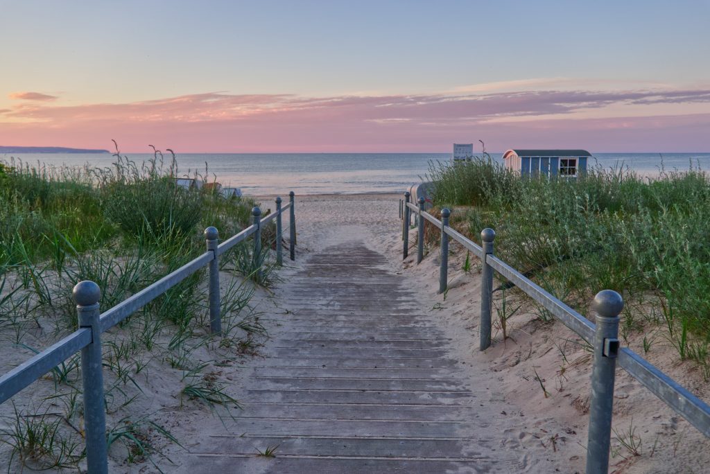 Sonnenuntergang Rügen - Binz