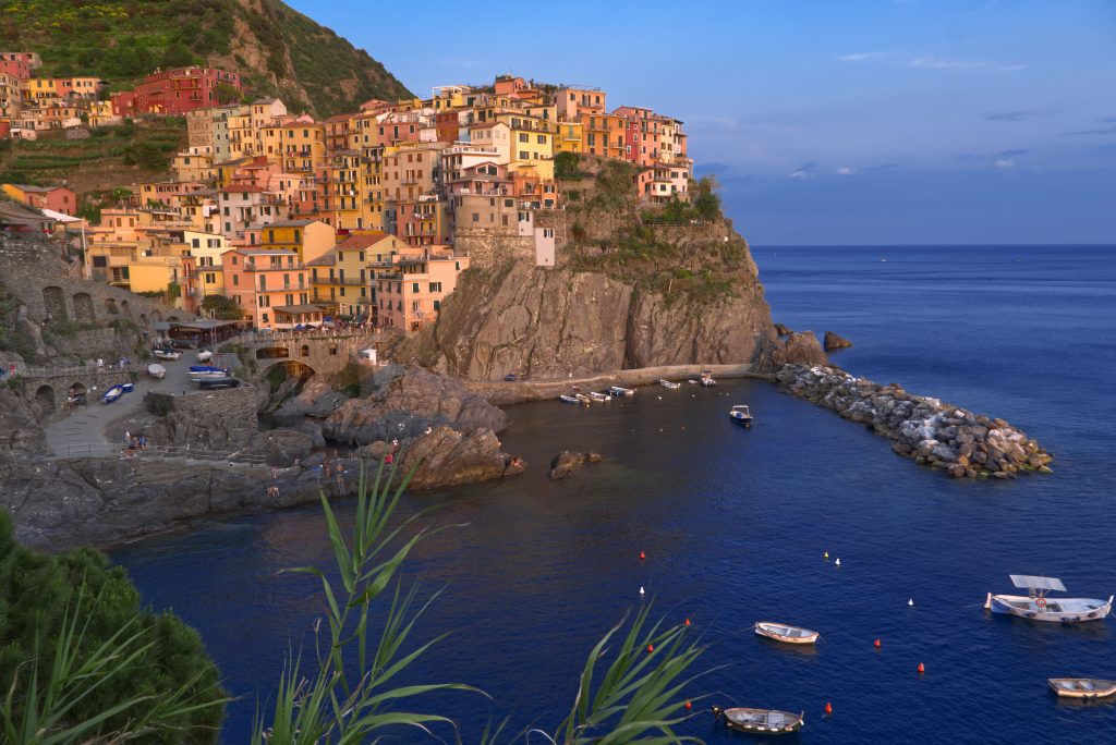 Sonnenuntergang Cinque terre - Manarola